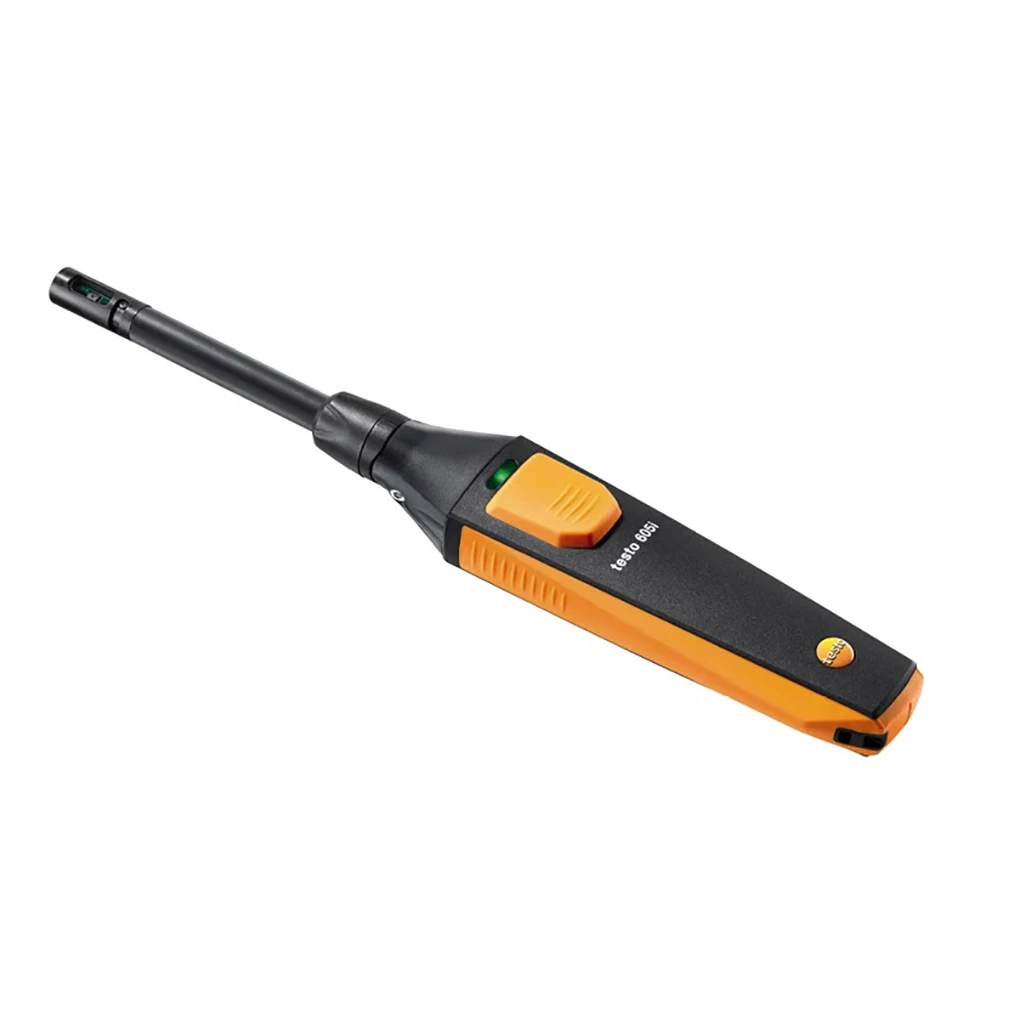 Testo 605i Handheld Temperature and Humidity Meter Wireless App Bluetooth Temper