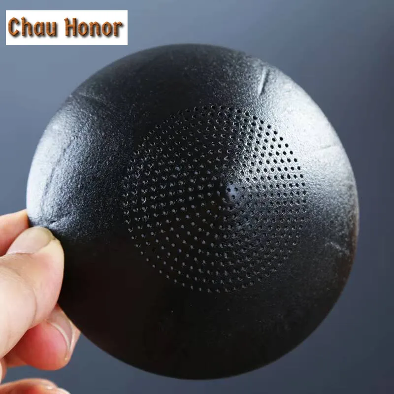 Handmade Buddha Tea Pet Purple Sand Buddha With Filter Kung Fu Tea Set Monk Tea Infuser Hat Tea Tray Censer Decor Accessories