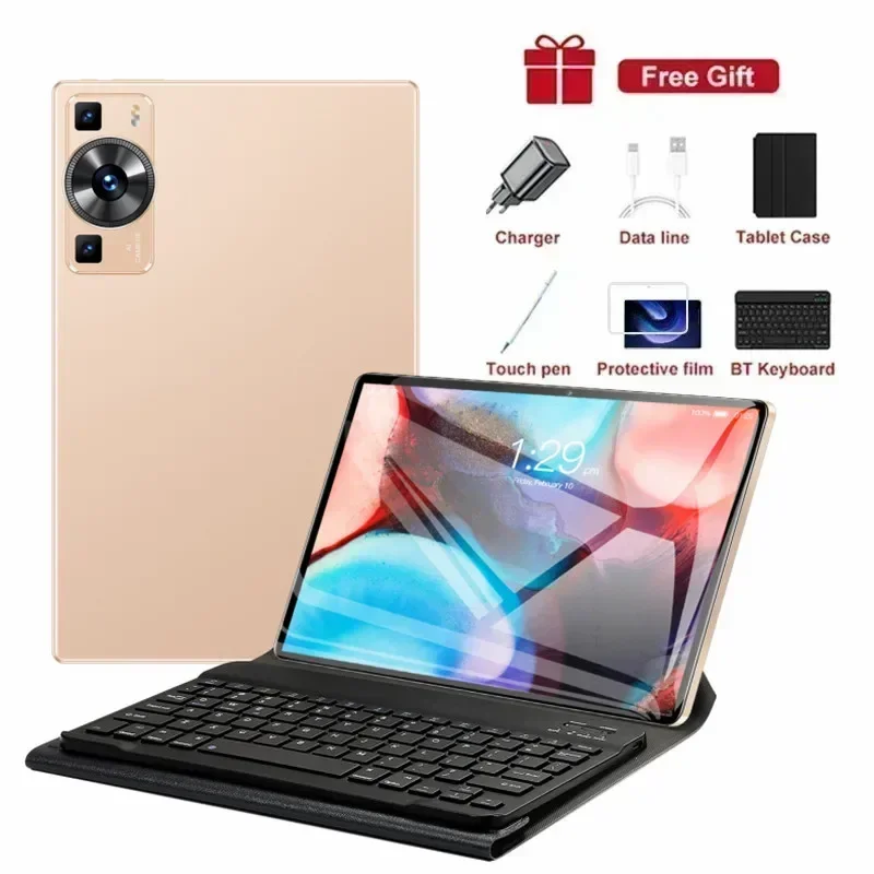 thumbnail image 1 of Tableta P60 Pro original versión global Android 13 16 GB + 1 TB 11 pulgadas Snapdrago 888 5G Tarjeta SIM dual Llamada telefónica WIFI HD 4K Tablet, 1 of 5