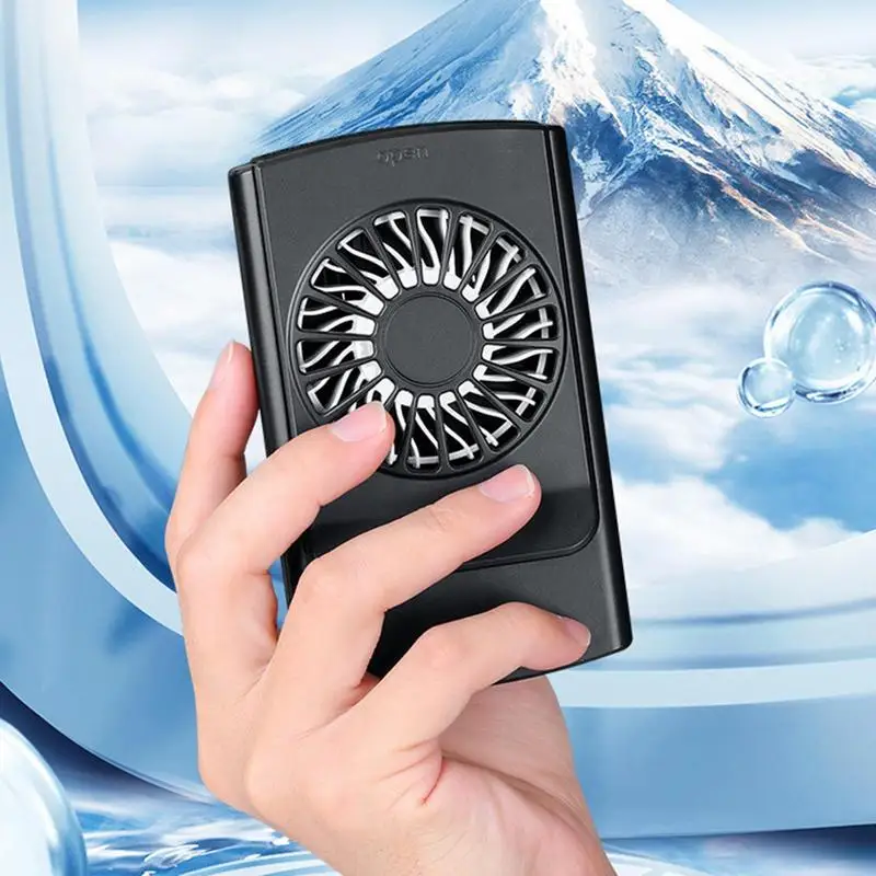 포켓 클립 선풍기 허리 선풍기 웨어러블 바디 선풍기, 4000mAh, 3 단계 속도 조절 가능, USB 충전식, 핸즈프리 사무실, 여름 냉방