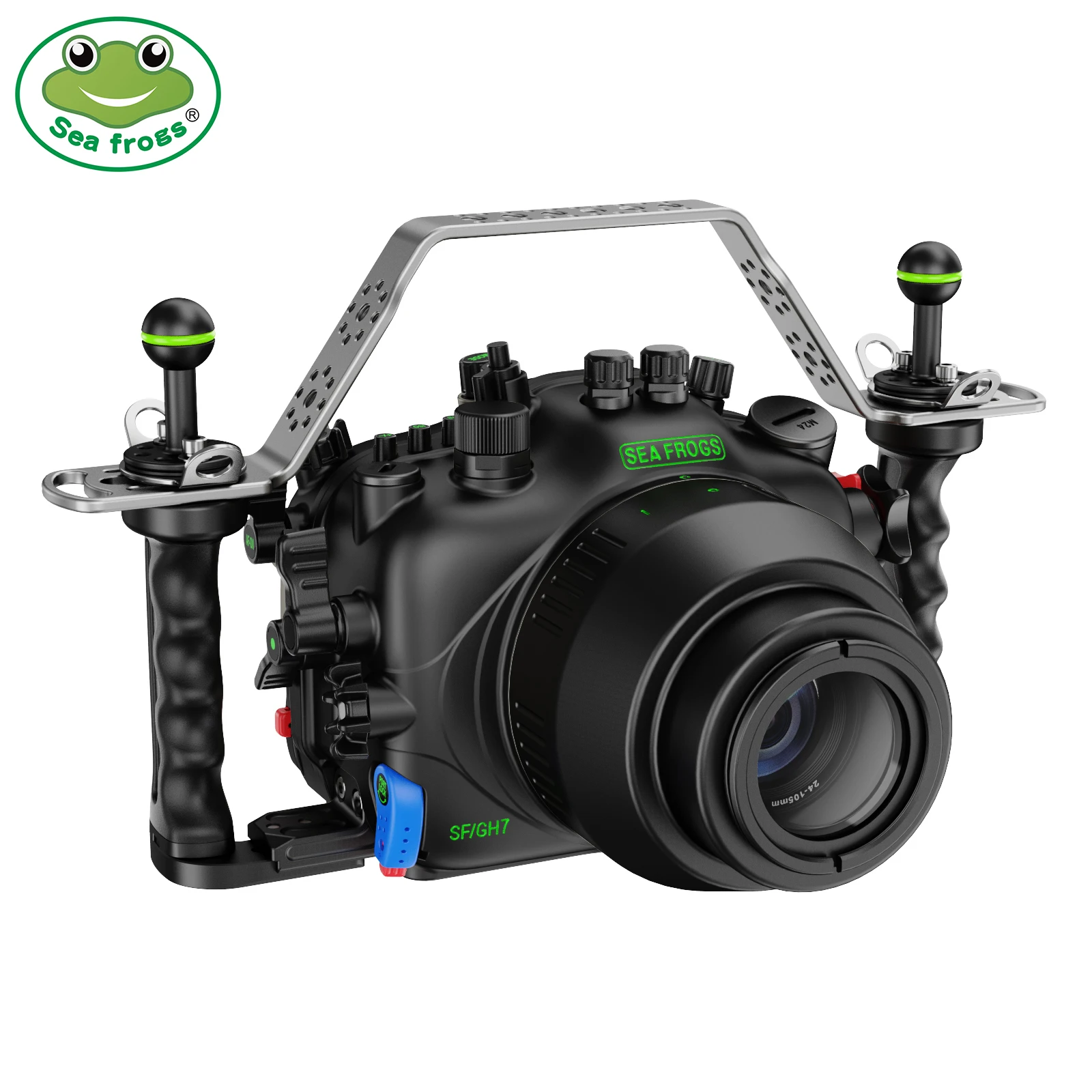 Seafrogs Aluminum Alloy Case For Panasonic Lumix GH7 100m