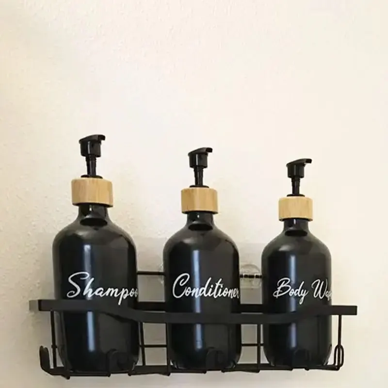 Dispenser Sapone Manuale In Silicone - Bottiglia Squeeze 240ml Per Cucina/Bagno - Foto 11