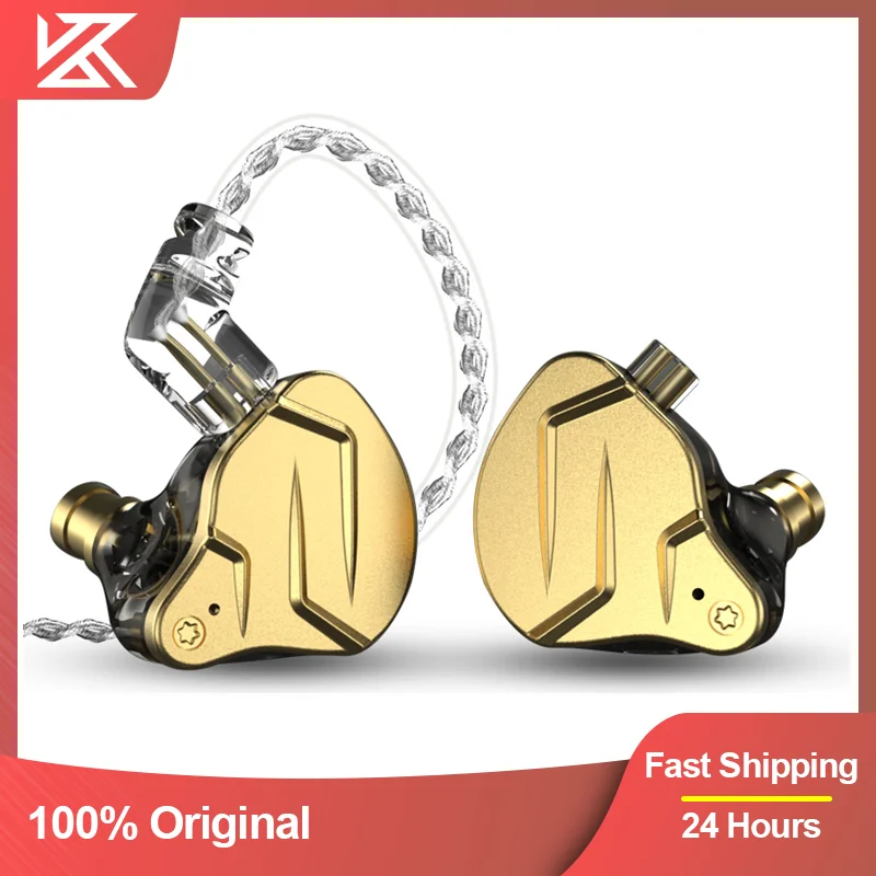 KZ ZSN Pro X Metal Earphones 1BA+1DD Hybrid Technology HIFI Bass Earbuds In  Ear Monitor Headphone Sport Noise Cancelling Headset - AliExpress