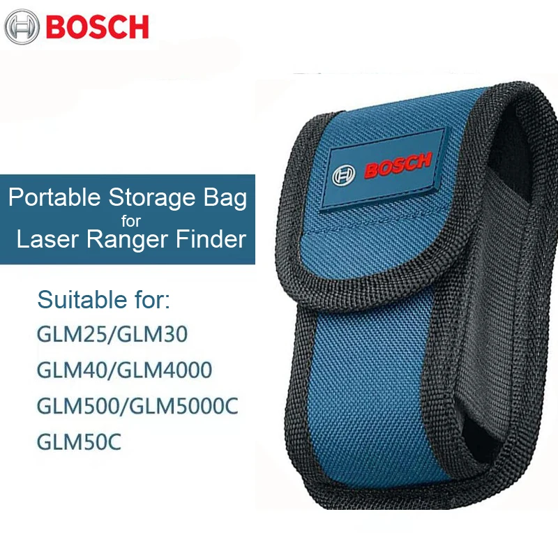 

Bosch GLM40 Dust Nylon Canvas Bag Laser Rangefinder Protective Cover for GLM 25/30 40/4000/50C/500C Series Distance Meter Levels