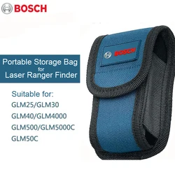 Bosch GLM40 Dust Nylon Canvas Bag Laser Rangefinder Protective Cover for GLM 25/30 40/4000/50C/500C Series Distance Meter Levels