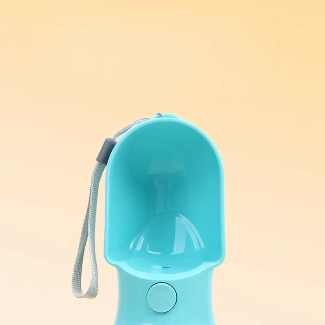 Dog Cat Water Bottle, Portable pet Water Bottle with Food Container, Outdoor Water Dispenser, Leak Proof Water Bottles for Dogs 5