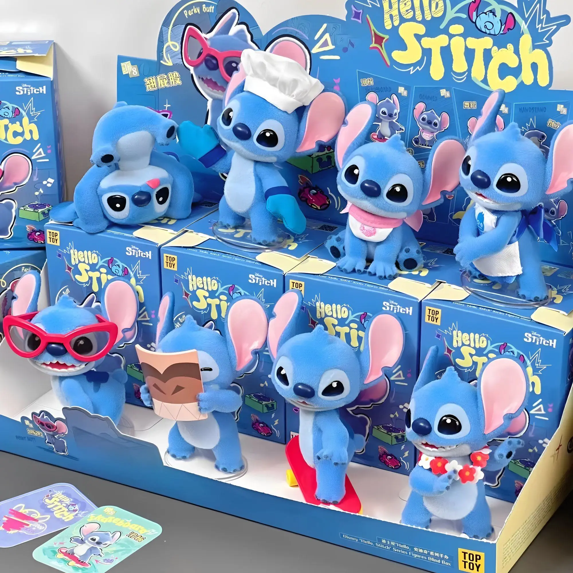 Genuine Stitch Mystery Box wholesale TOPTOY blind box Hello Stitch series  kawaii figures Ornament Birthday Gift For Kids Toy - AliExpress