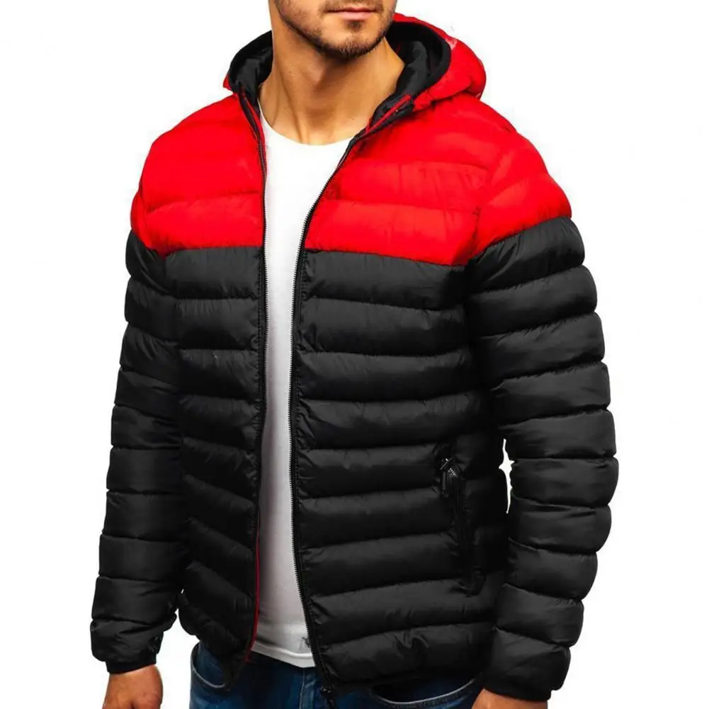 Description Picture 6 of itemMan Down Hooded Jacket Winter Autumn Coat Men Ultra Light Jackets Warm Outwear Parkas Outdoors Campaign Clothes