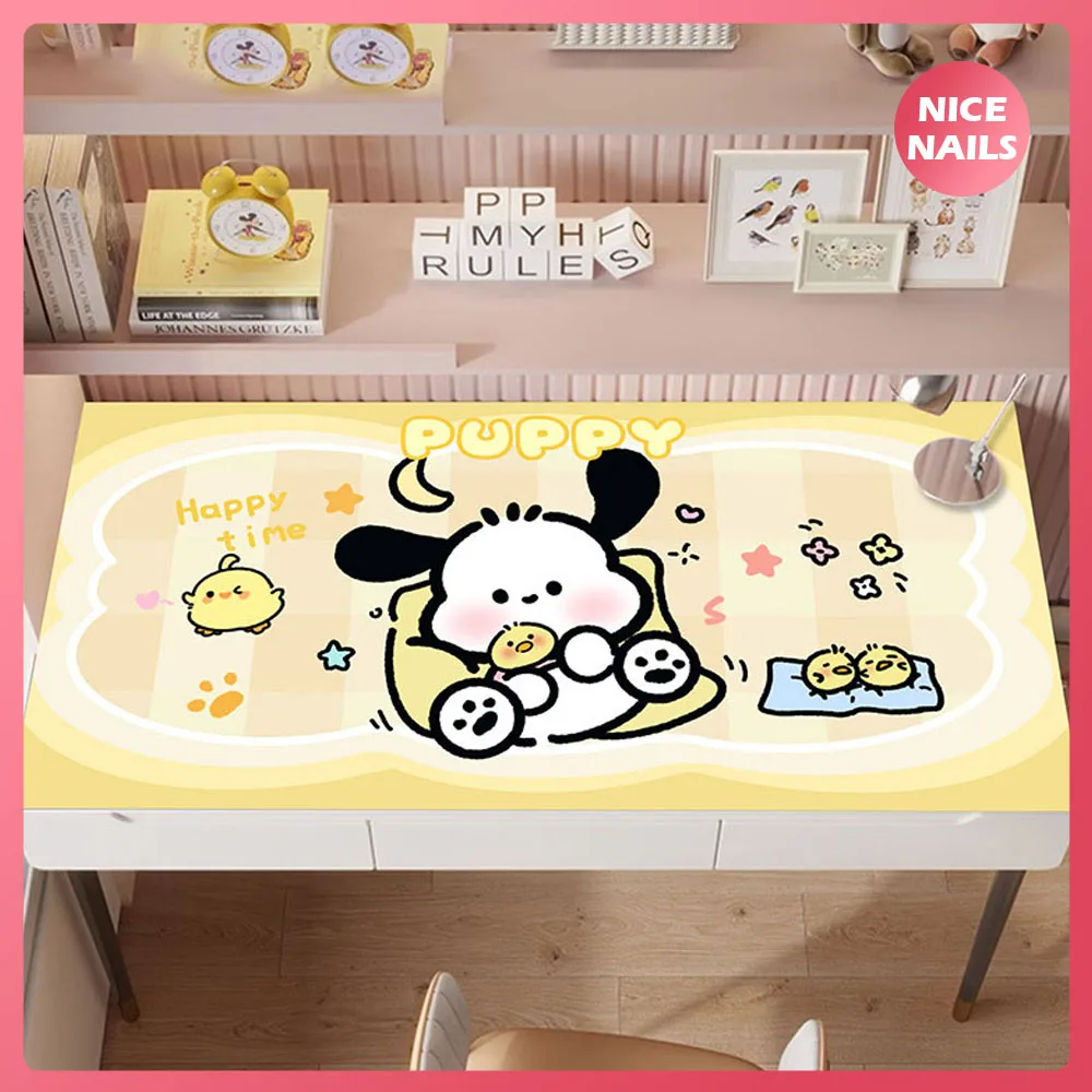 

Cute Sanrios Big Size Desk Pad Kuromi Cinnamoroll Computer Keyboard Gaming Pads Students Writing Pad Waterproof Decoration Pad.