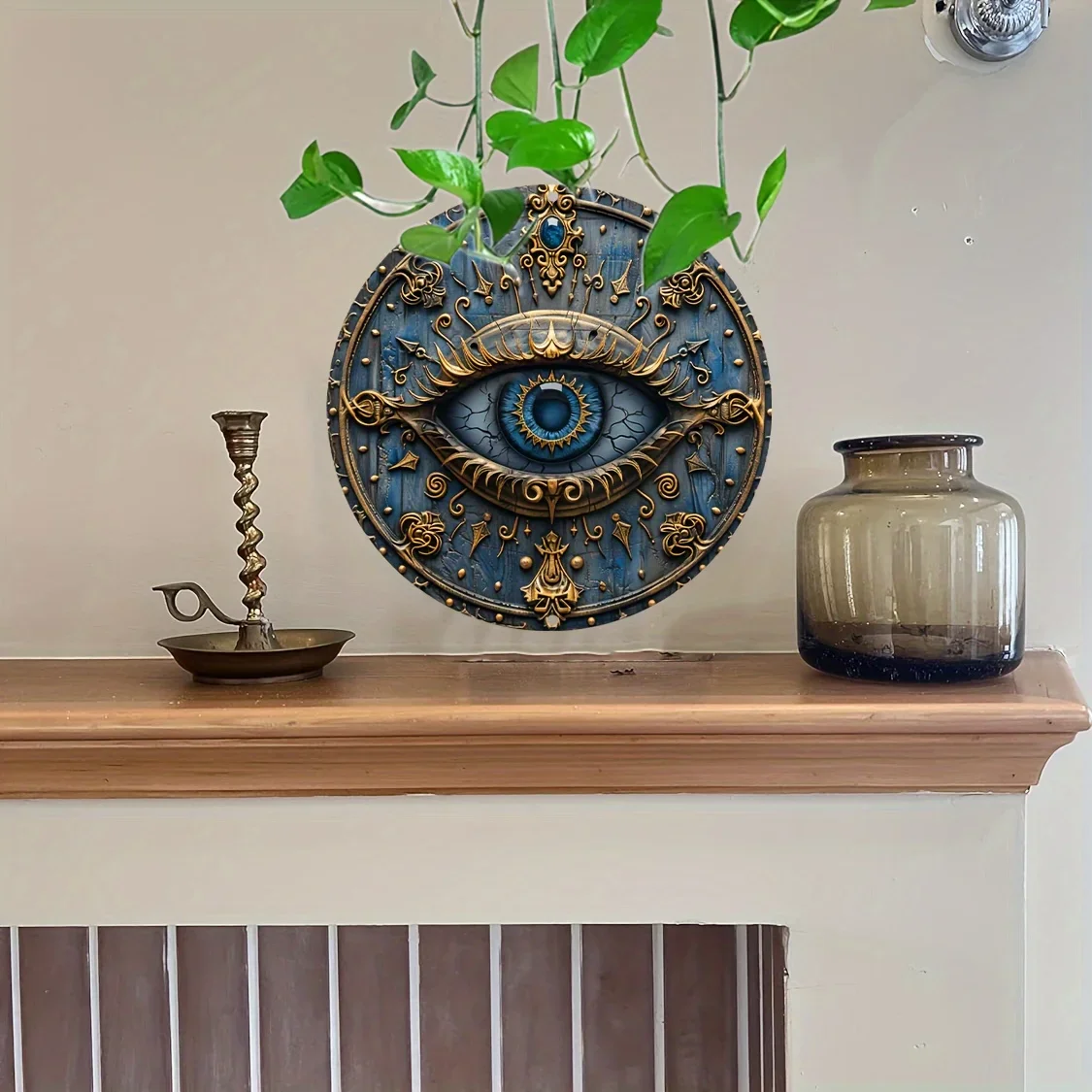 👁️ All-Seeing Eye of Illumination – Sacred Wall Art 3