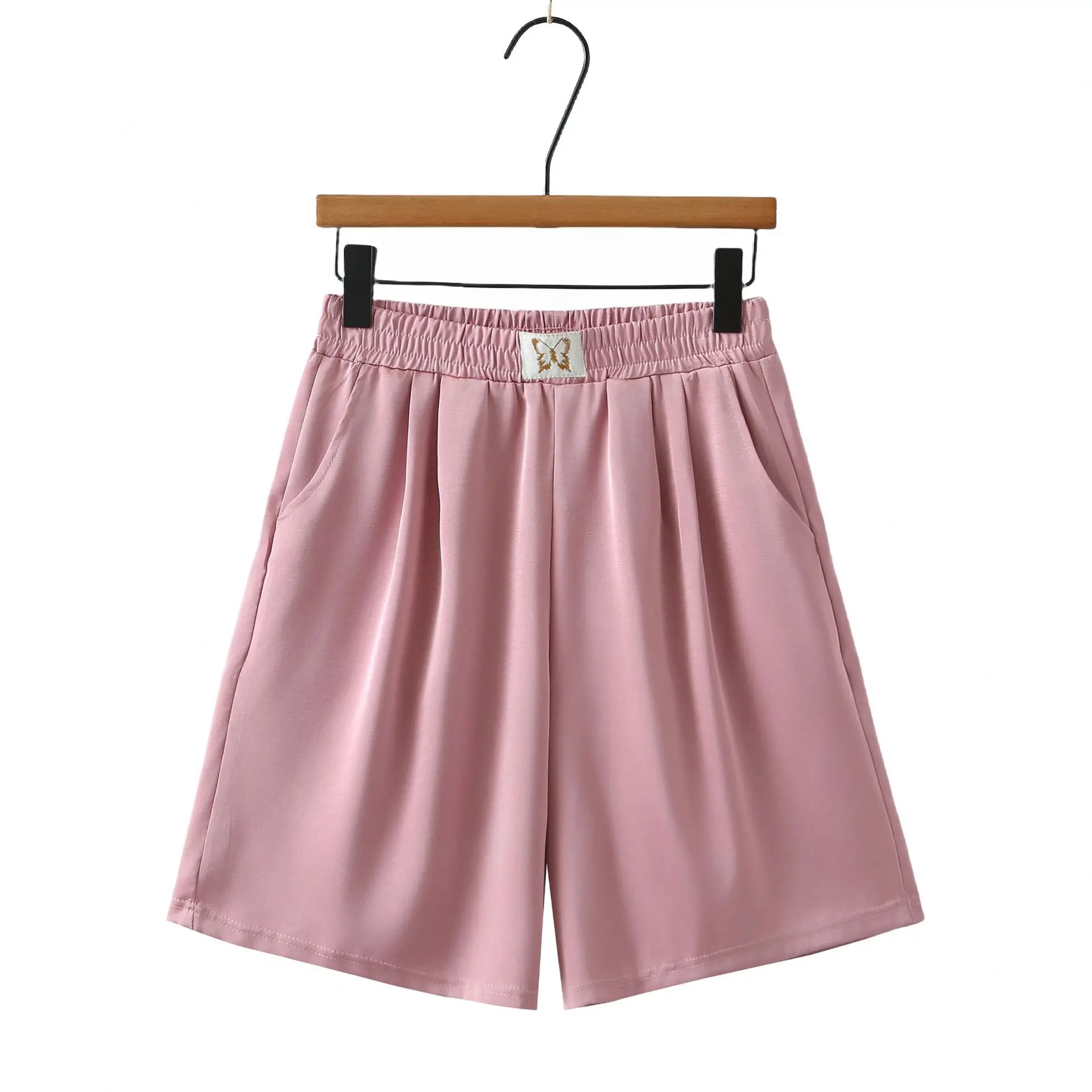 Summer New Casual Shorts For Women 100KG Thin Plus Size Women's wide-leg Hot Pants F438