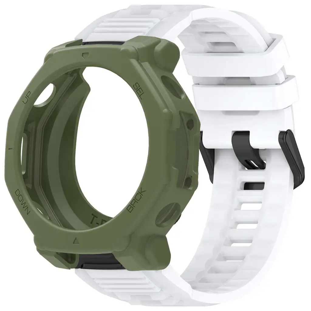 Versatile 2-in-1 Silicone Strap and Protective Bumper Shell