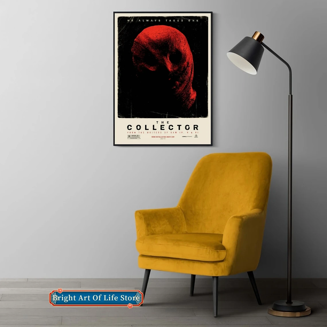 

The Collector (2009) Classic Movie Poster Cover Photo Canvas Print Apartment Home Decor Wall Painting (Unframed)