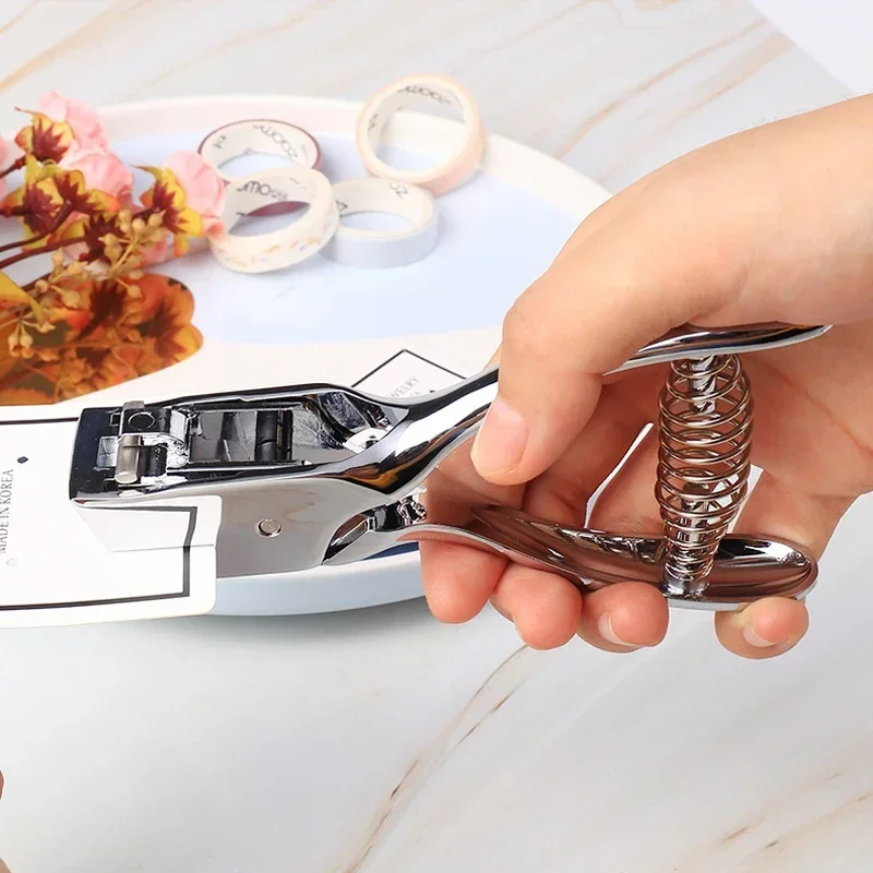 Badge ID Card Hole Puncher Oval Slot Punch Paper Cutter Planner Scrapbooking Tool Office Stationery School Supplies paper cutter,paper punch,hole punching tools,paper craft punch