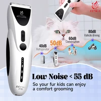 Fenice Dog Hair Clipper Electric Low Noise Machine Pet Grooming Rechargeable Trimmer Shaver Set 1