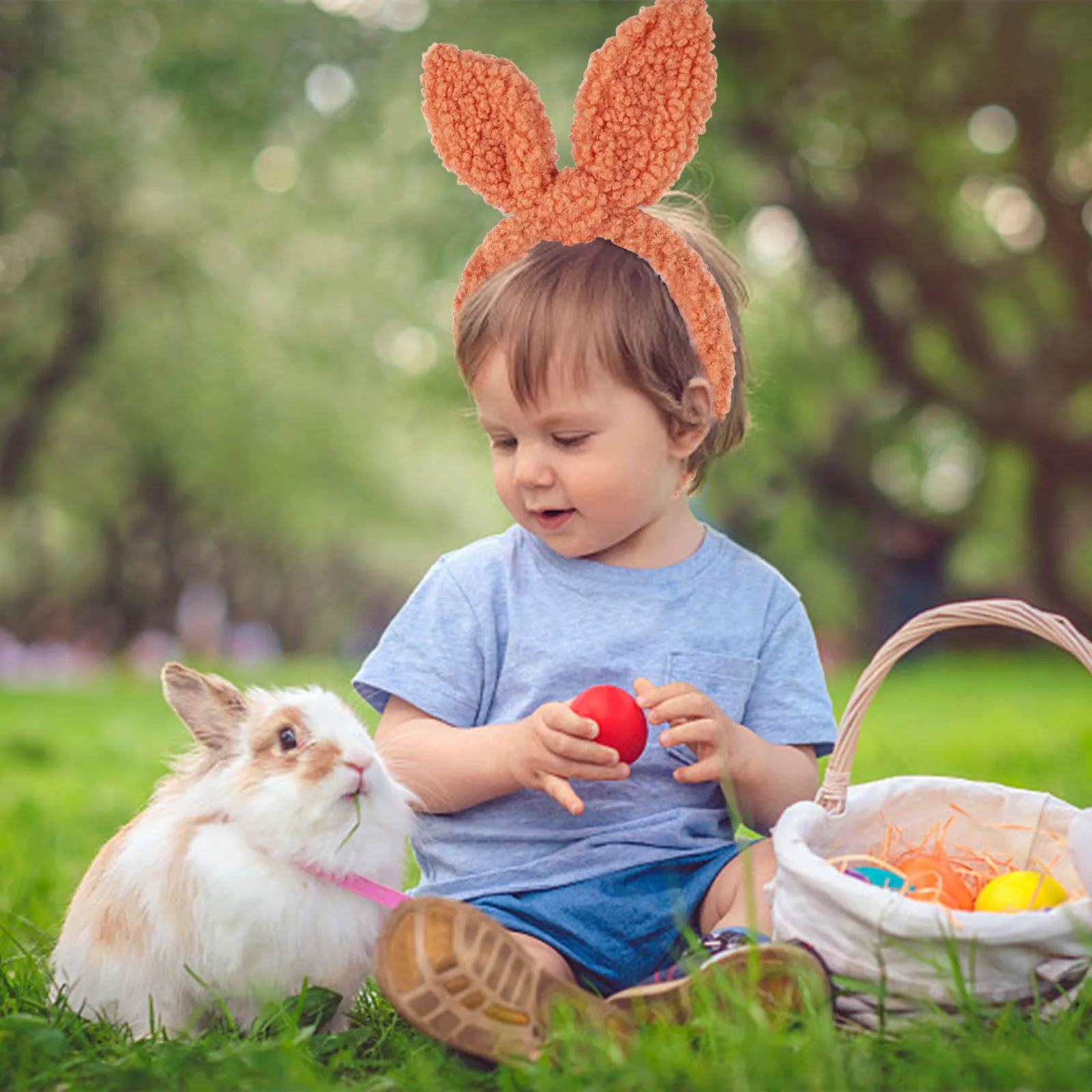 Rabbits Ears Hairband Photo Props Easters Hair Hoop Headband Party Headpiece Fun Headbands For Music Festival