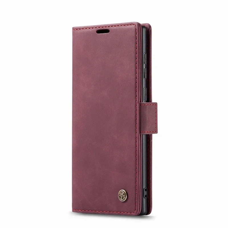 Elegant Leather Wallet Flip Phone Case with Stand and Card Holder