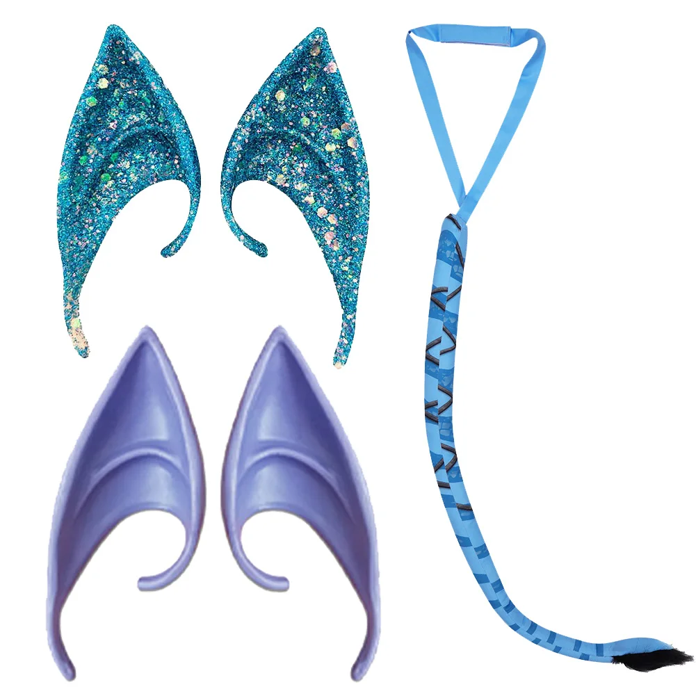 Avatar Tail Ear The Way Of Water Neytiri Jack Sully Fantasia Travestimento Halloween Carnival Suit Prop Accessori Per Costumi Cosplay
