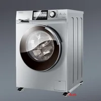 Base de réfrigérateur avec support mobile, support de machine à laver durable antidérapant, base de réfrigérateur extensible et réglable pour la maison 6