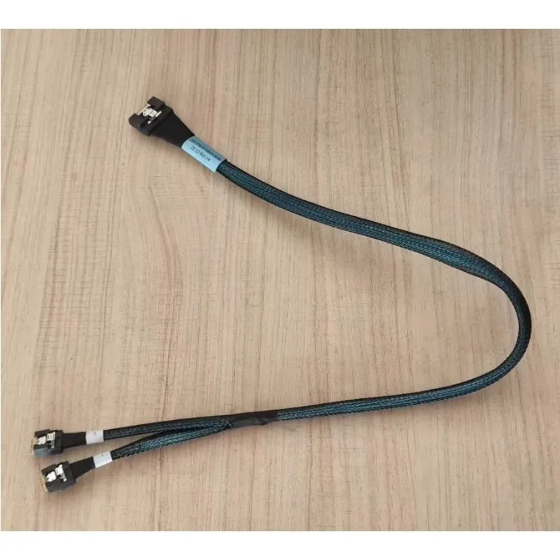 슬림 SAS 4.0에서 SFF-8654로 8i-4i NVMe PCIe 4.0 서버 연결 케이블 50 60 67 73cm