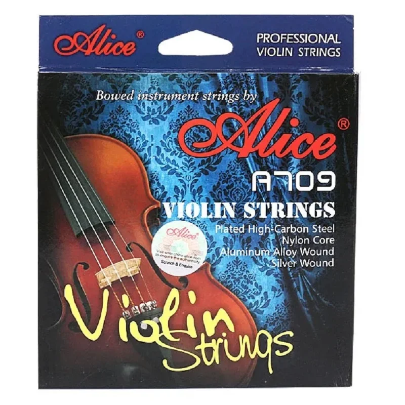 Alice A709 Violin Strings Alice Violin Strings A708 Violin Nylon
