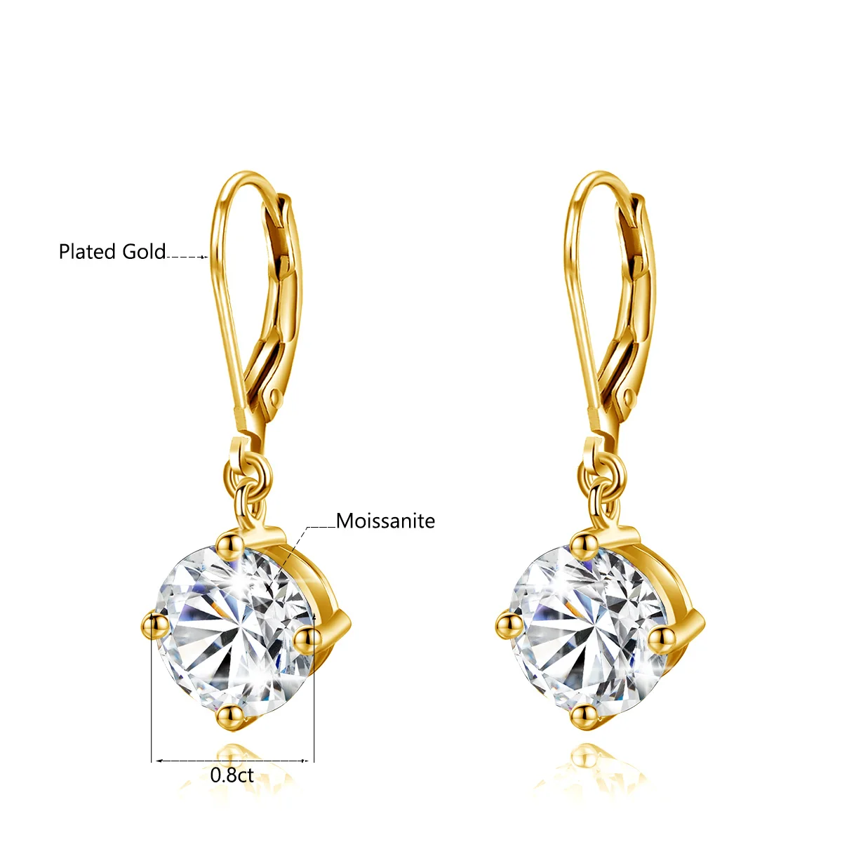 レッドウッドブランド合計は 2.4ct 7 ミリメートルラウンドカットモ 