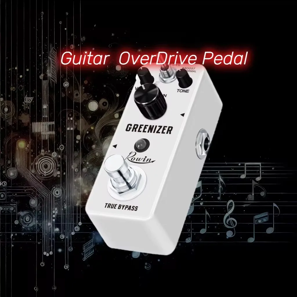 Rowin Noise Gate Pedal Guitar Delay Chorus Vibrolo Phaser Flanger Booster Equalizer Effects Fuzz Metal Dist Blues Drive