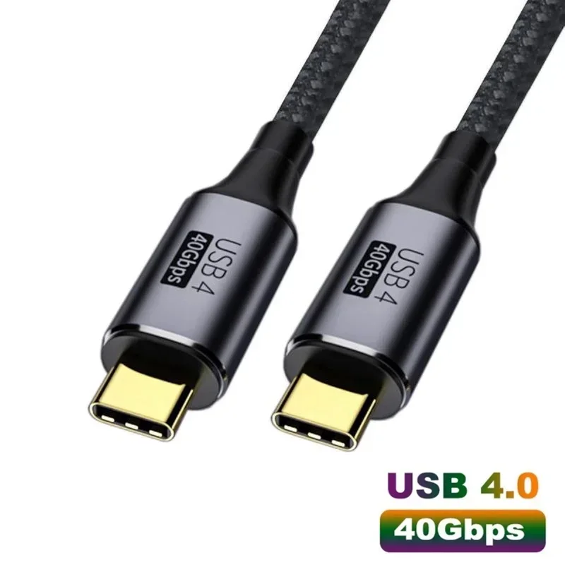 High-Speed USB-C to USB-C Data Cable with 100W PD Fast Charging & 8K Video Support
