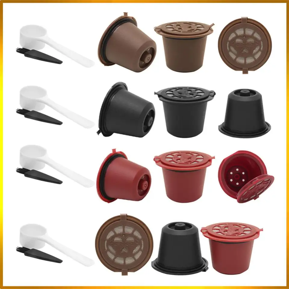 Refillable Reusable Coffee Capsule Filters for Nespresso
