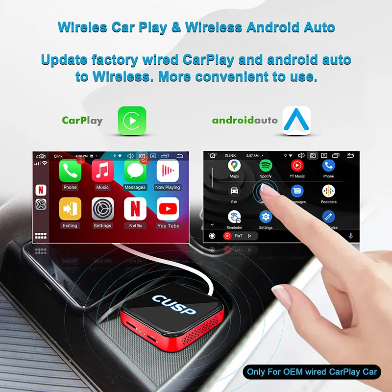 Boitier Multimedia Smart Ai Box 4G+64G 8 Core Android 12 sans fil Android  Auto / Apple Carplay à 220,00 € CAROU TUNING CONCEP