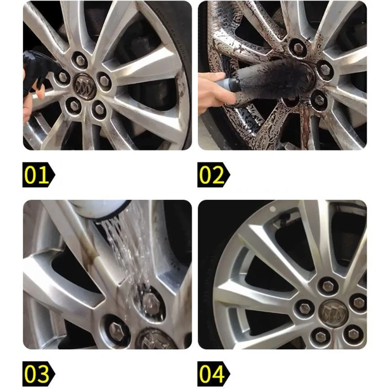 300ml Iron Rust Cleaning Fluid Convenient Car Wheel Hub Rust Removal Spray Car Detailing Cleaning Spray D7YA