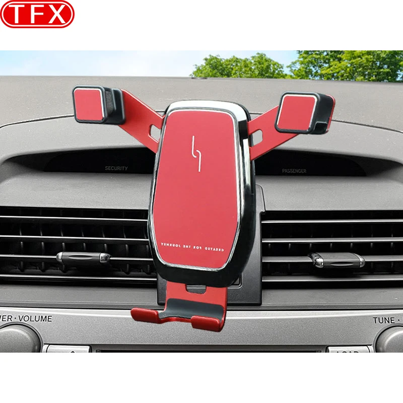 

For Toyota Camry 2006-2011 Car Styling Mobile Phone Holder Air Vent Mount Gravity Bracket Stand Auto Modified Accessories