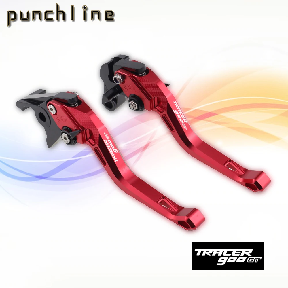 

Fit For TRACER 900GT 2018-2019 TRACER 900 GT Motorcycle CNC Accessories Short Brake Clutch Levers Adjustable Handle Set