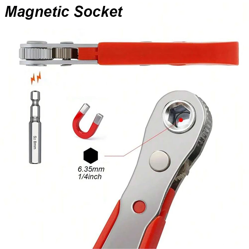 Precision Hex Bit Screwdriver and Ratchet Handle Set