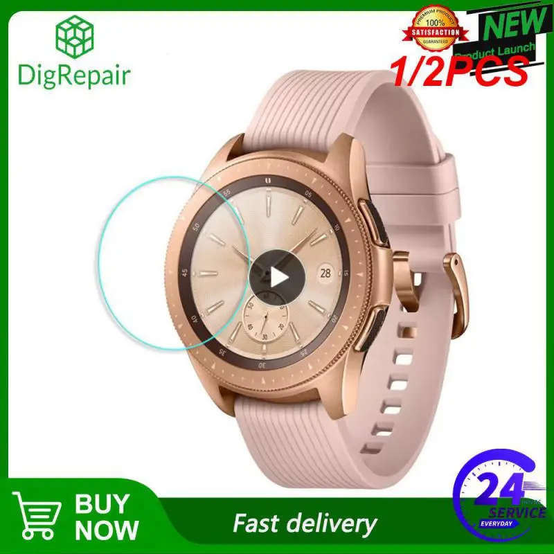 

1/2 шт. закаленное стекло для защиты экрана для Galaxy Watch 4 Classic 42 44 40 мм умные часы для часов стекло 46 мм 42 мм