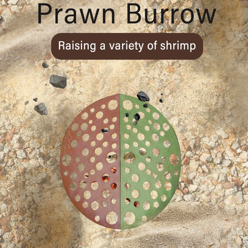 Shrimp Cave Hideout Shrimp Tunnel Breeding Protector Aquarium Hide Shelter Protector Breeding Protection Supplies aquarium decoration