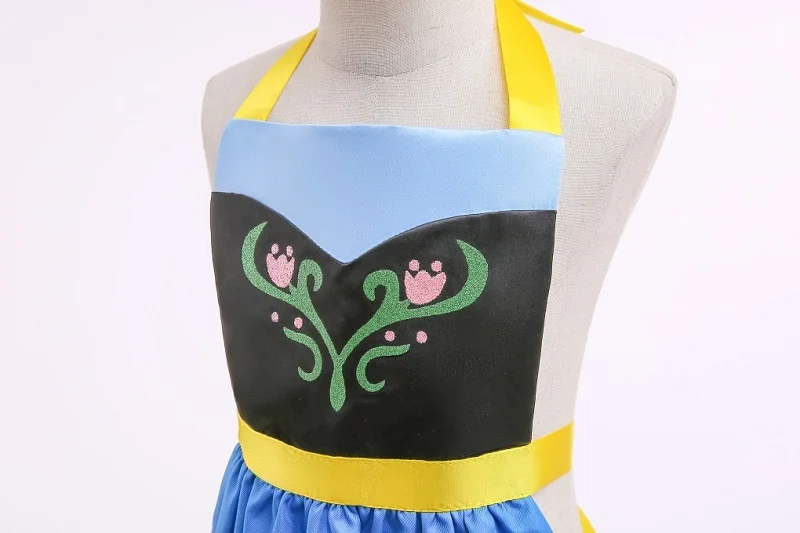 Kid Princess Style Apron Adult Creative Party Cooking Painting Apron Parent-child Baking Accessories Baby Pinafore Girls Gift 4