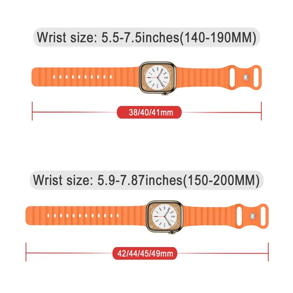 Ocean Band for Apple Watch Ultra Strap 49mm 45mm 44mm 40mm 41mm