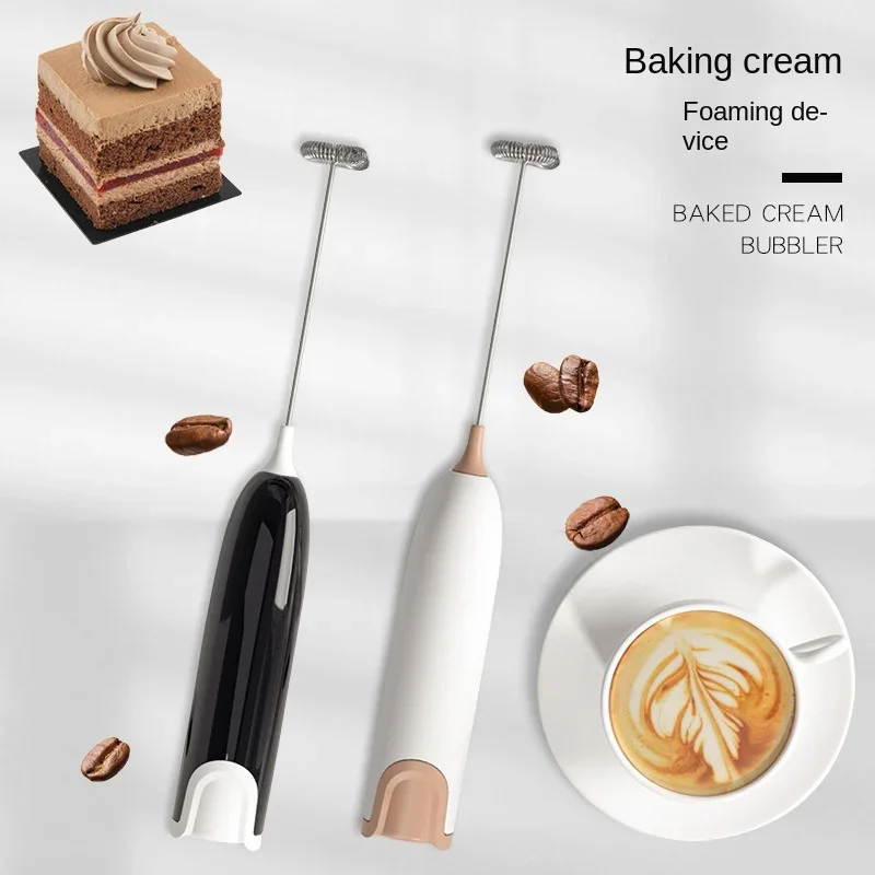 Electric milk frother Coffee Frother Electric Mini Milk Frother Milk Stirrer Cap Household Home Appliances for Kitchen Coffe