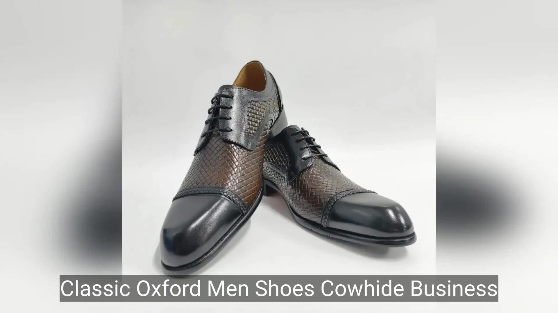 Men\'s shoes gentleman\'s head layer of cowhide Men main image 3