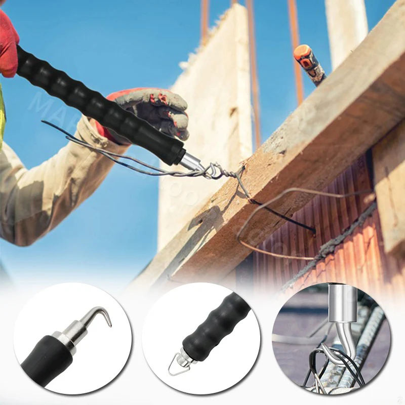 2 Pcs Automatic Rebar Tie Wire Twister Tools For Home Improvement
