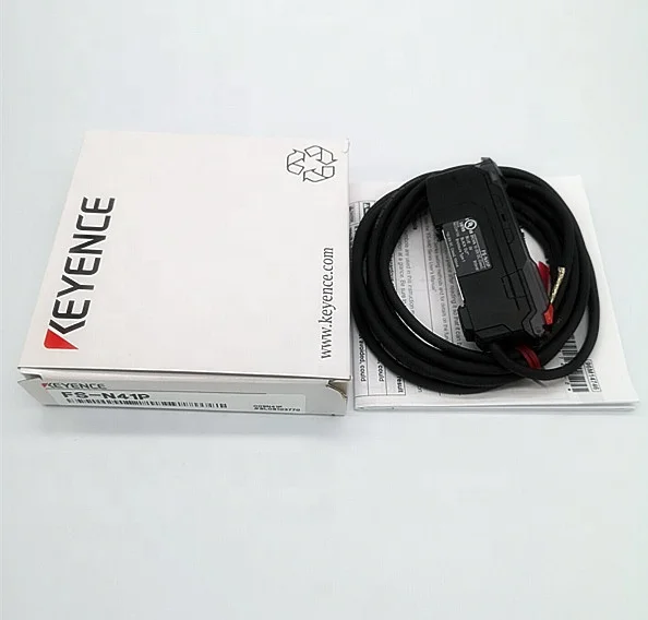 Keyence FS-N41Pデジタル光ファイバーセンサーファイバーアンプ