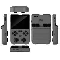 Ampown XU10 Handheld Game Console 3.5" IPS Screen 3000mAh Battery Linux System Built-in Retro Games Portable Video Game Console 5