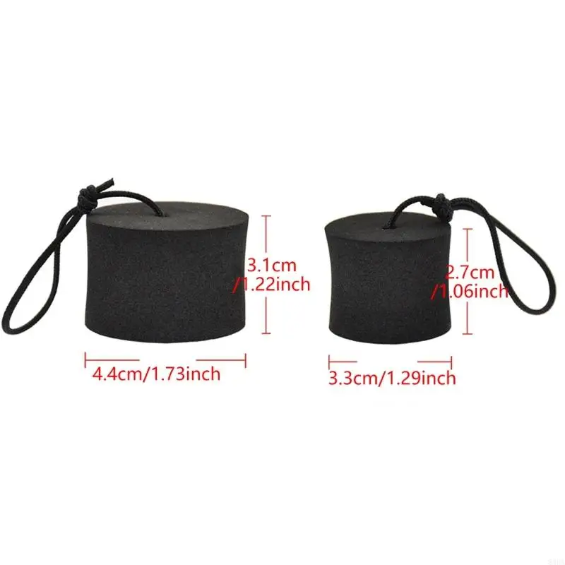 4Pcs Drain Hole Stopper Bung with Lanyard, Kayak Accessories Kayak Scupper Plugs Set High Elasticity Scupper Plugs