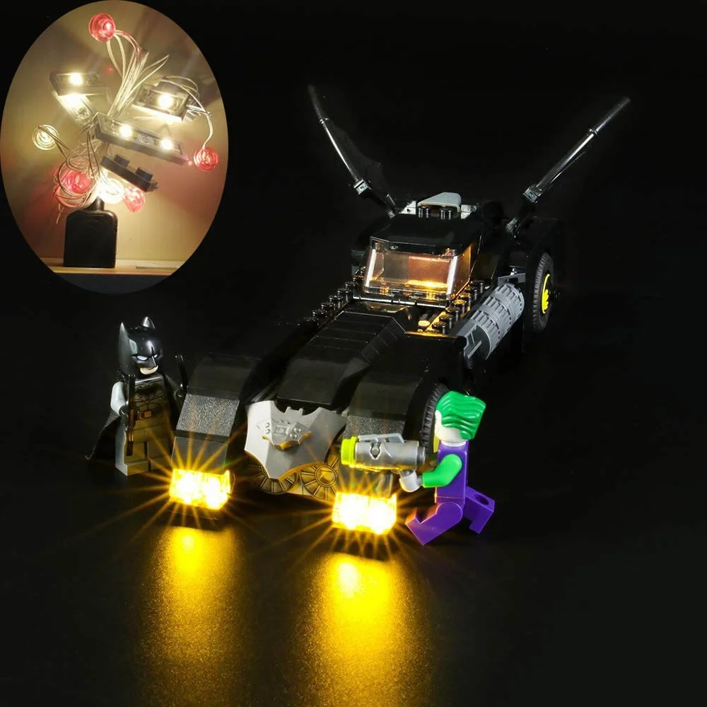 DIY Light Kit for Batmobile Pursuit of The Building Set Bricks (Not Include Lego Model) - AliExpress Lights & Lighting