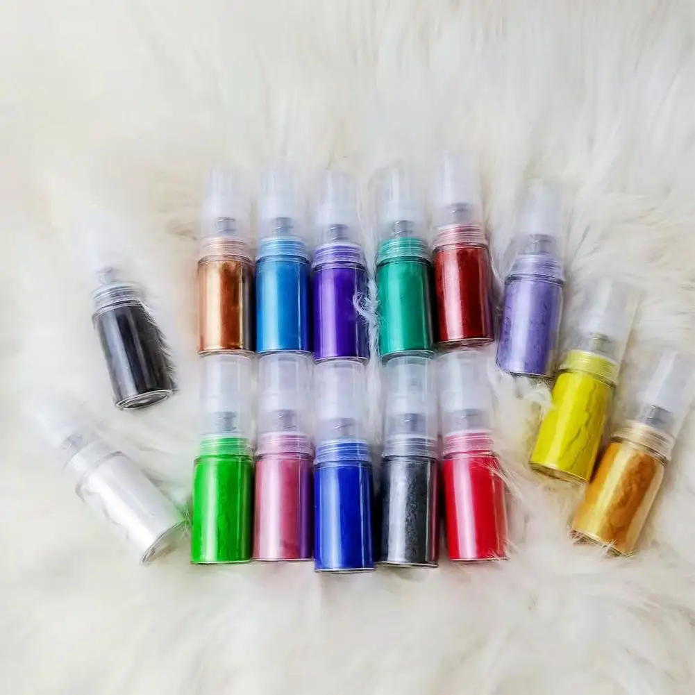 1 Bottle Delicate Icing Cake Color Powder Fadeless Glitter Food Decorating Powder Biscuit
