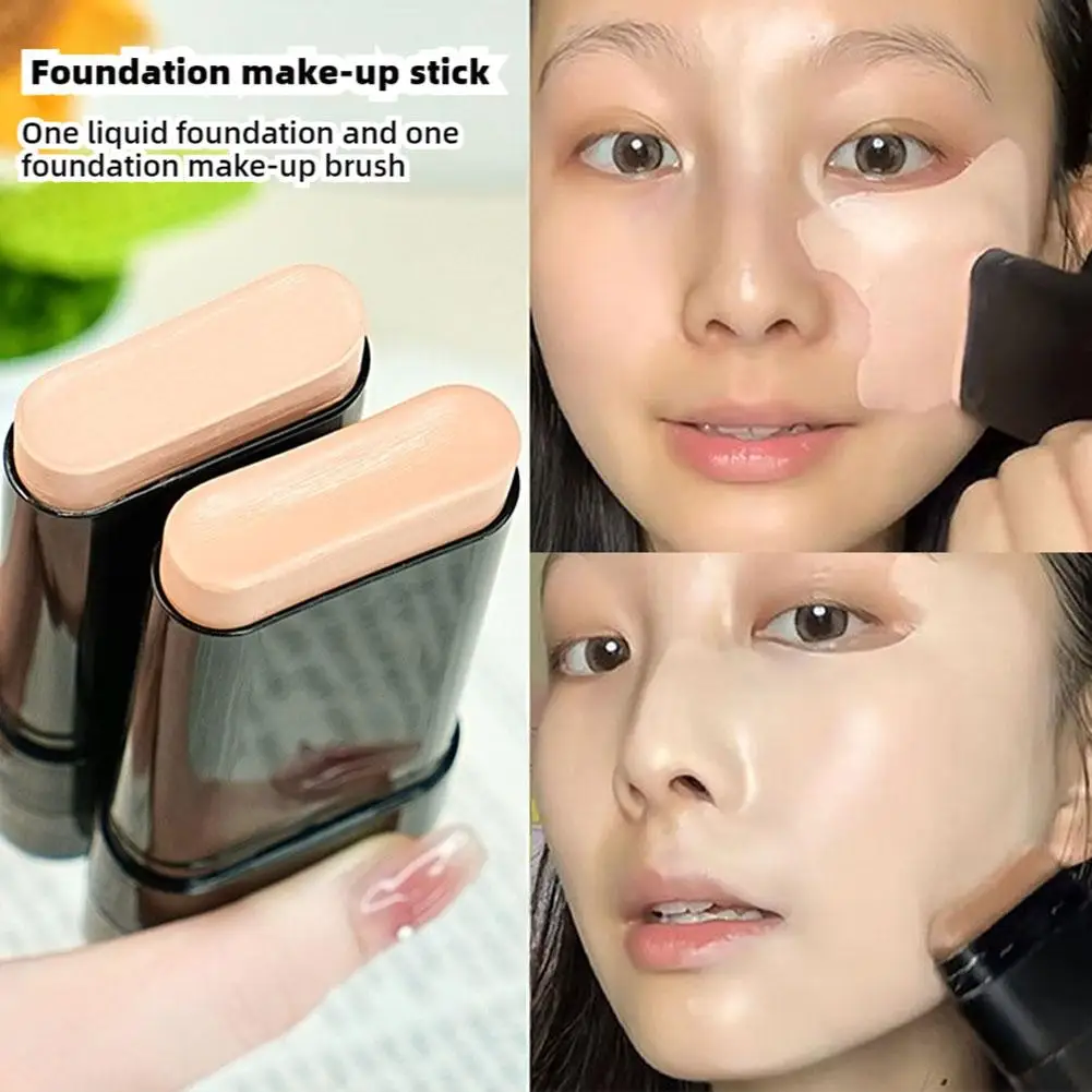 Moisturizing Foundation Stick-Water Light Formula for Concealing, Brightening, and Lasting Facial Contour Cosmetics 1pcs