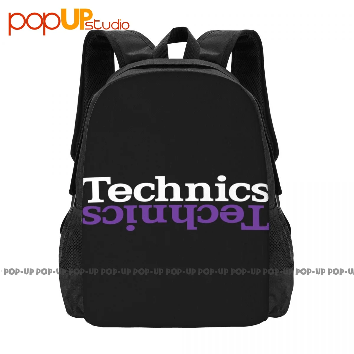 Technics Rane Vestax Serato Dj Hip Hop Shure Pioneer Numark Vinyl Music Backpack Grande Capacità Moda Personalizzata