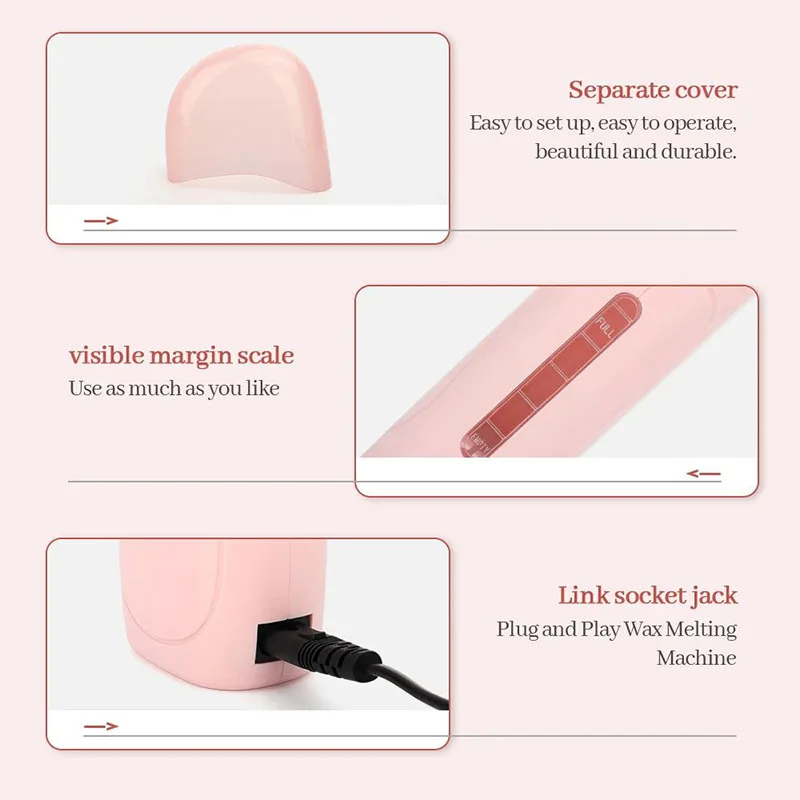 Roll On Waxing Kit With Wax Cartridges And Wax Strips 3 In 1 Soft Wax Heater Kit Hair Removal Wax Wax Paper Waxing Kits Warmer