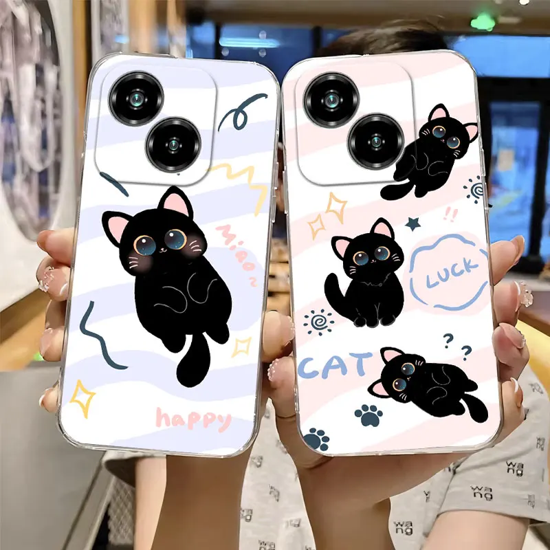 Luxury Clear Shockproof Silicone Soft Phone Case with Marble Floral Print